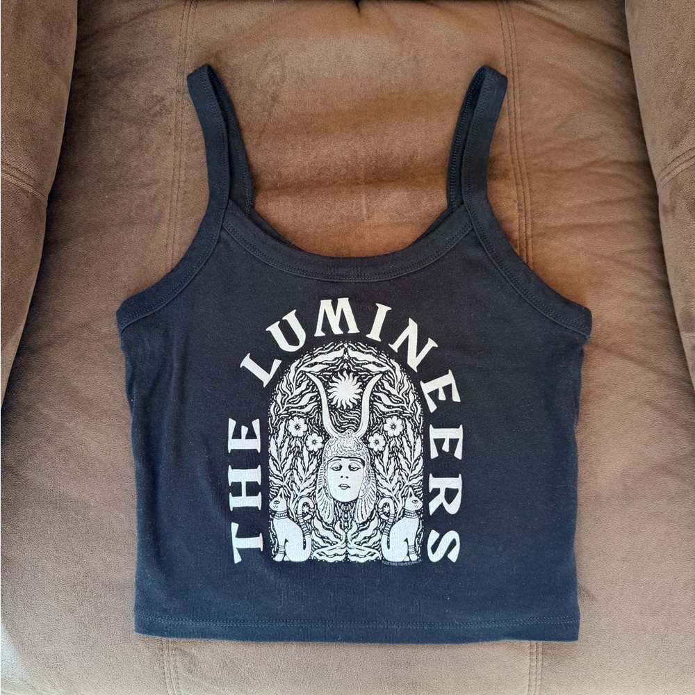 Lumineers 2025 Black Tank Top